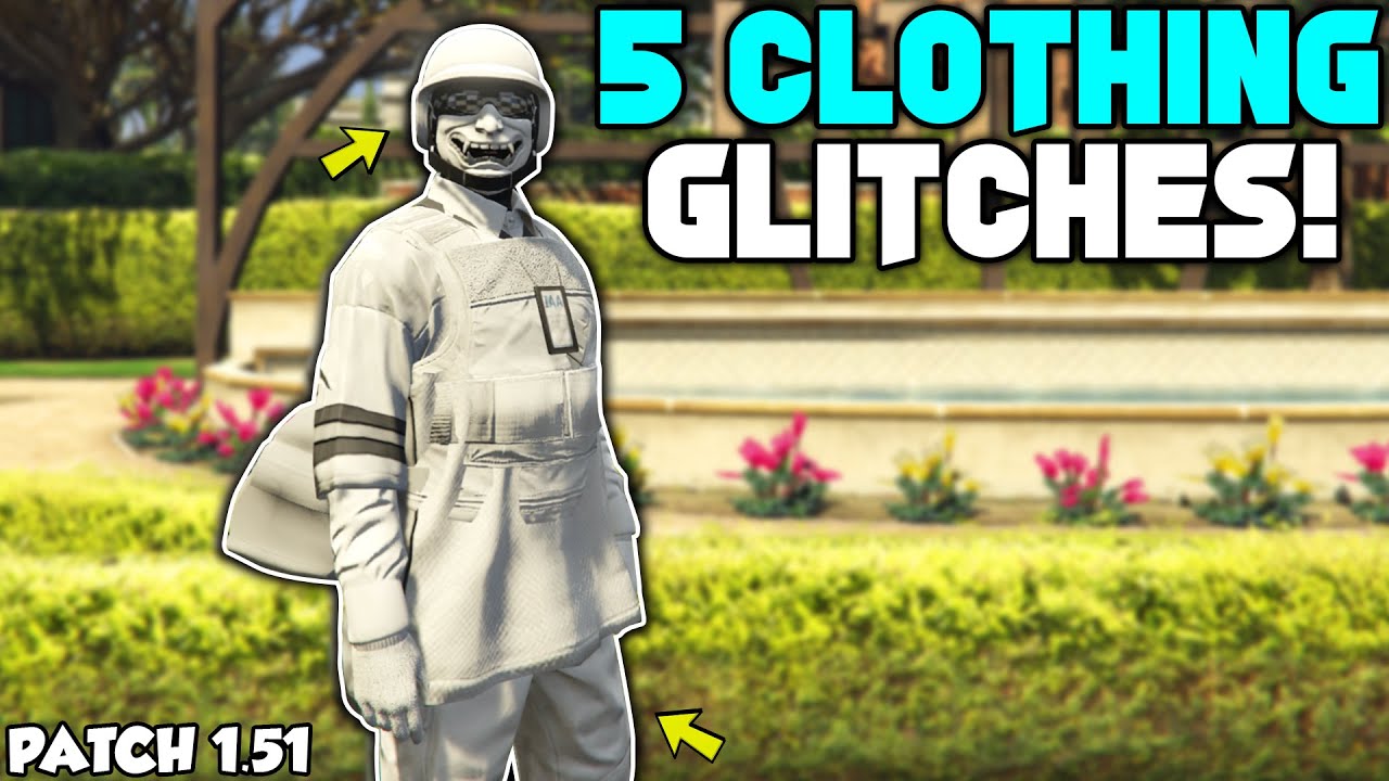 GTA 5 ONLINE TOP 5 CLOTHING GLITCHES AFTER PATCH 1.51! (Invisible Torso, Duffel Bag, Any Joggers)