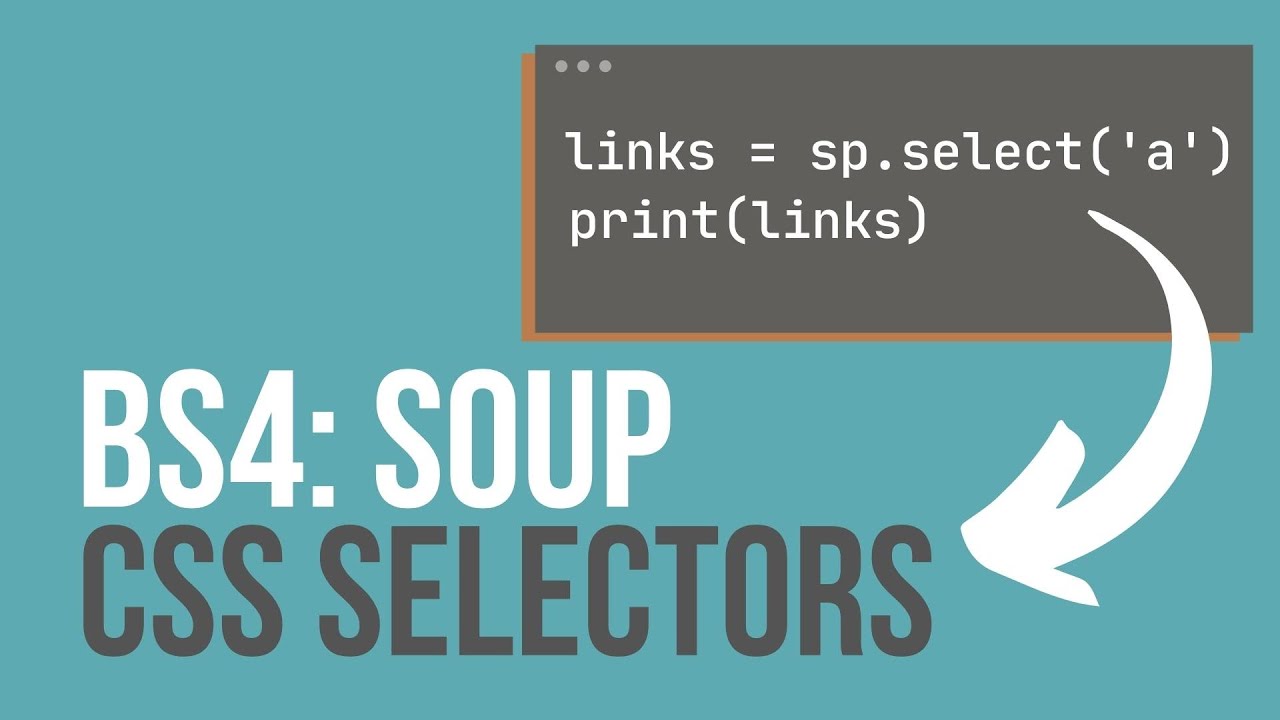 Веб-скрапинг с помощью BeautifulSoup и селекторов CSS