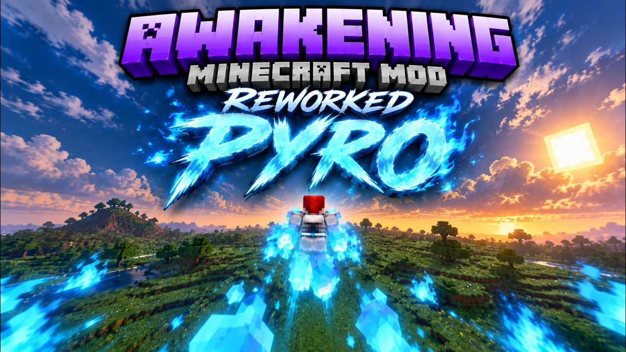 Reviewing The Awakening's NEW Reworked Pyro:  Minecraft Superpower Mod