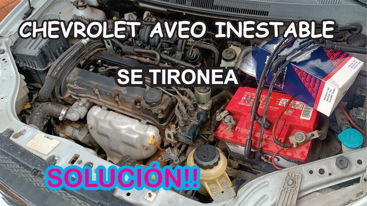 Chevrolet AVEO se tironea y pierde potencia, esta fue la soluci&oacute;n