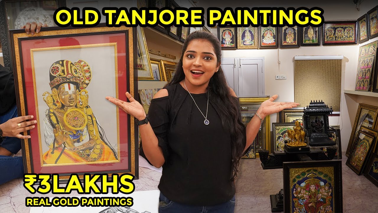 Real Gold Old Tanjore Paintings @ Chennai