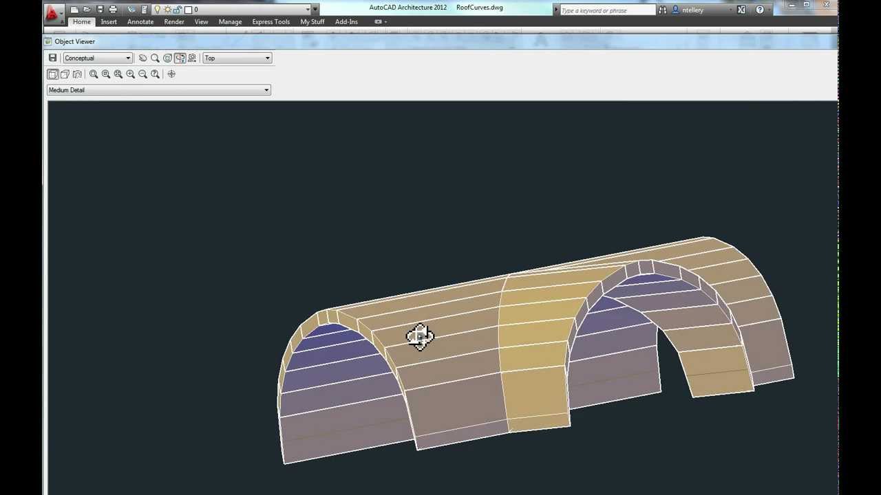 ACA Roof Object 7 - Barrel Vault & Concave Roofs