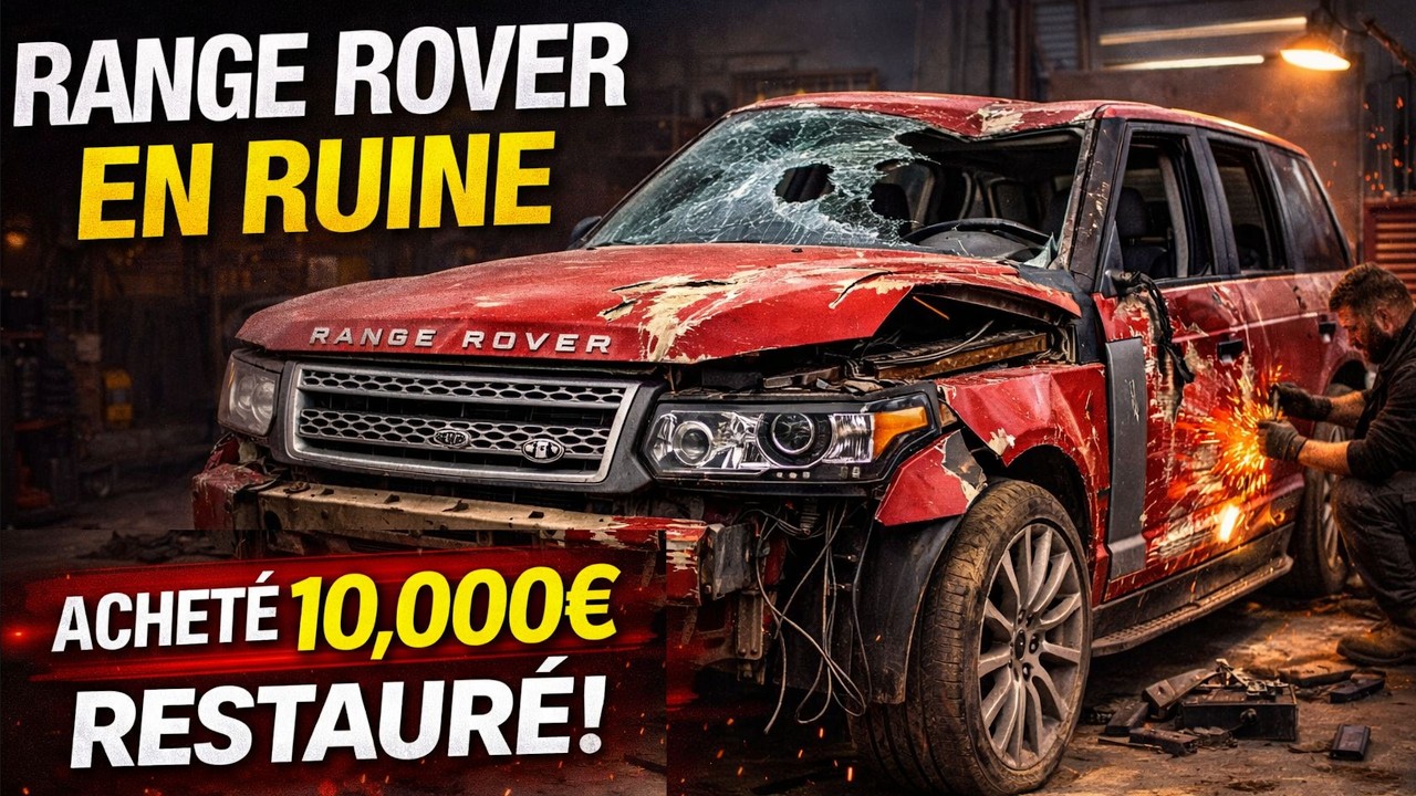 J’ai Acheté ce Range Rover pour 11 000€… Regardez le Résultat
