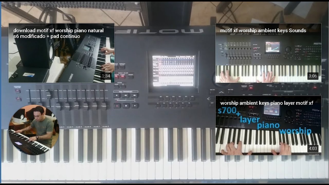 motif xf worship ambient keys Sounds