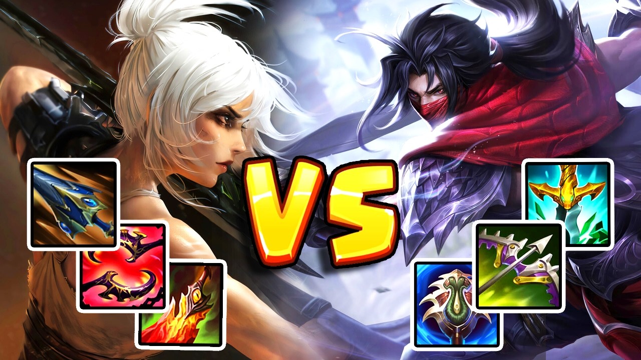Rank 1 Riven Main Fighter vs Assassin Talon &mdash; Mid Lane Matchup