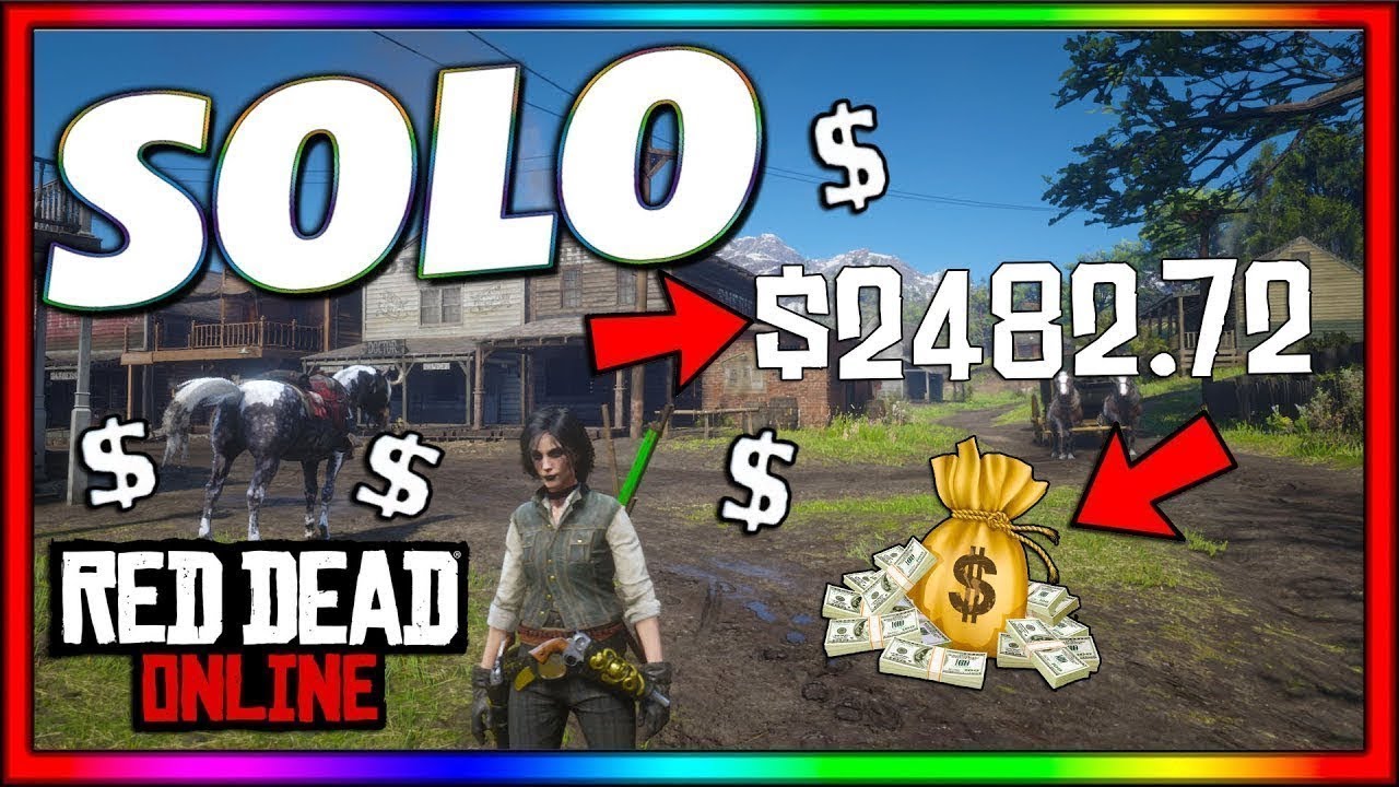 ОЧЕНЬ ПРОСТОЙ *ОДИНОЧНЫЙ* БАГ НА ДЕНЬГИ И ОПЫТ В RED DEAD ONLINE! (RED DEAD REDEMPTION 2)