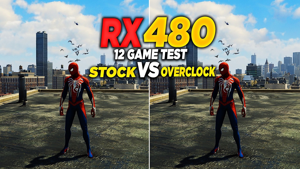 RX 480 Stock Vs Overclock 12 Game Test