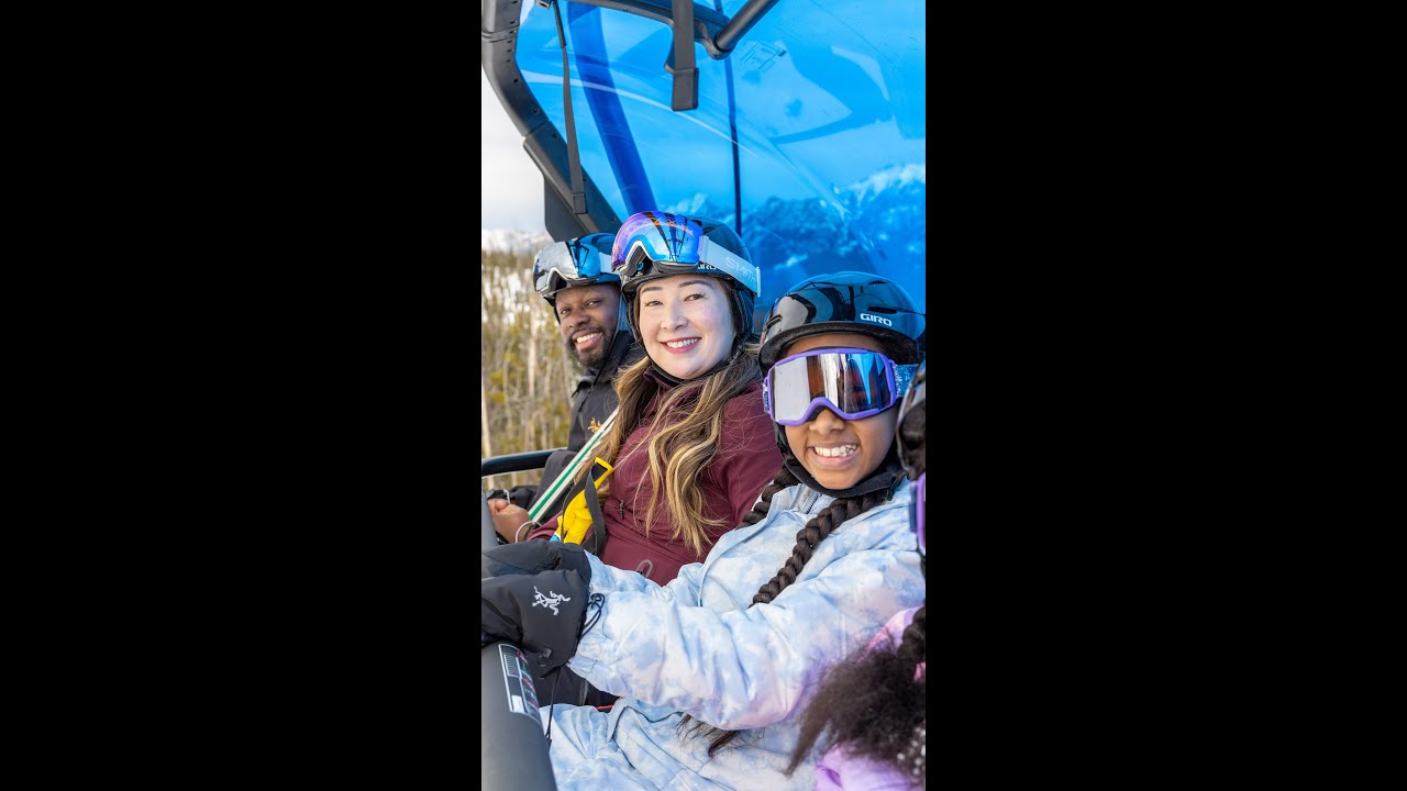 We rode the fastest 6-chair ski lift in the U.S.! #shorts
