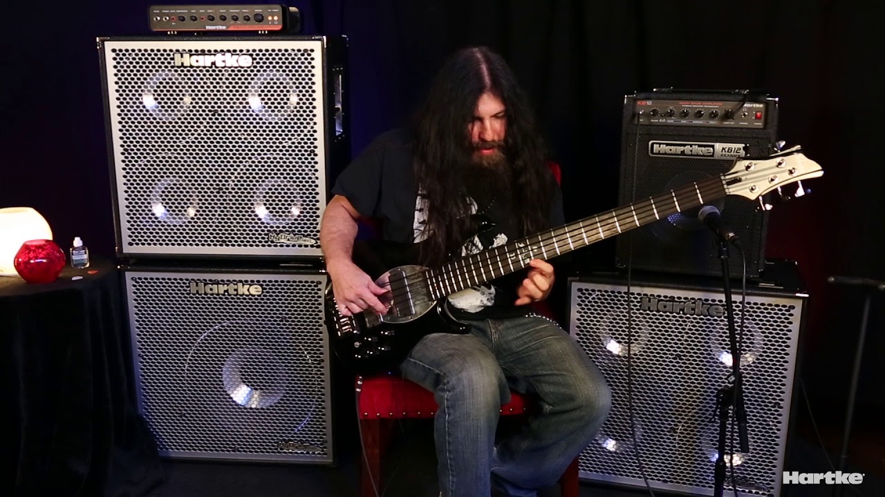 JD DeServio Jams Through the Hartke Kickback KB12 Bass Combo