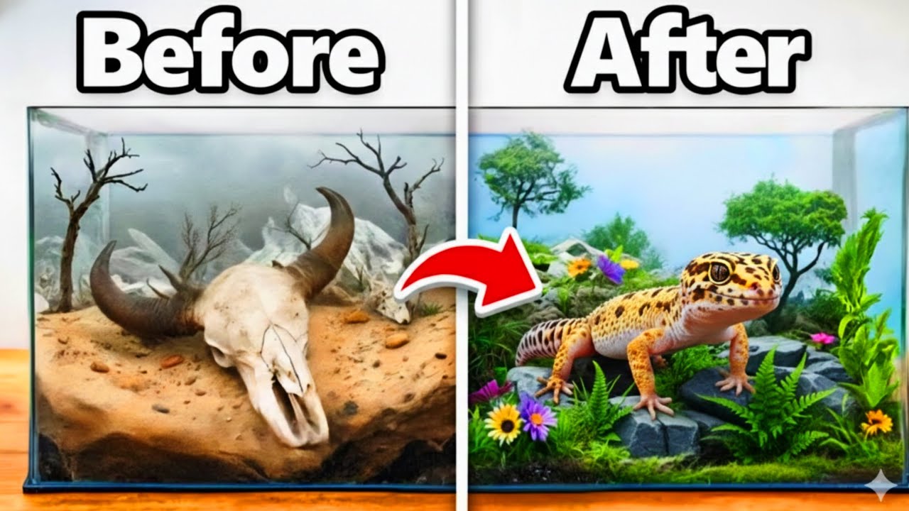 I Gave A Gecko Its DREAM HOME!