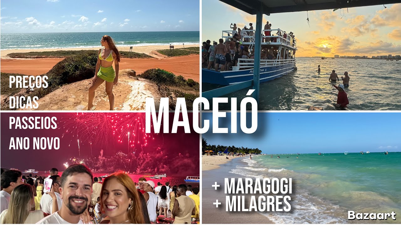 VLOGÃO: MACEIÓ DE PONTA A PONTA! Dicas, preços, passeios, reveillon 2026, maragogi, milagres...
