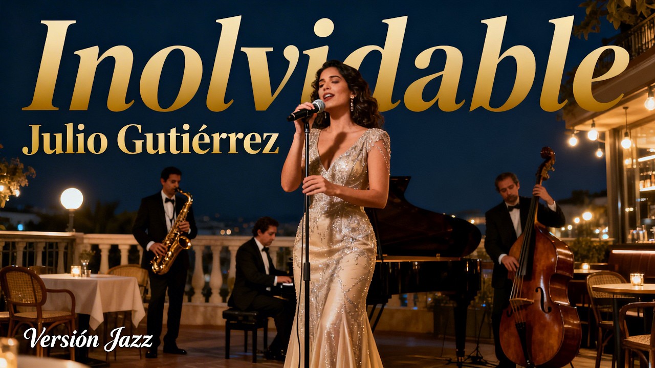 Inolvidable – Julio Gutiérrez | Cover Bolero Jazz | Jazz Latino y Música Romántica