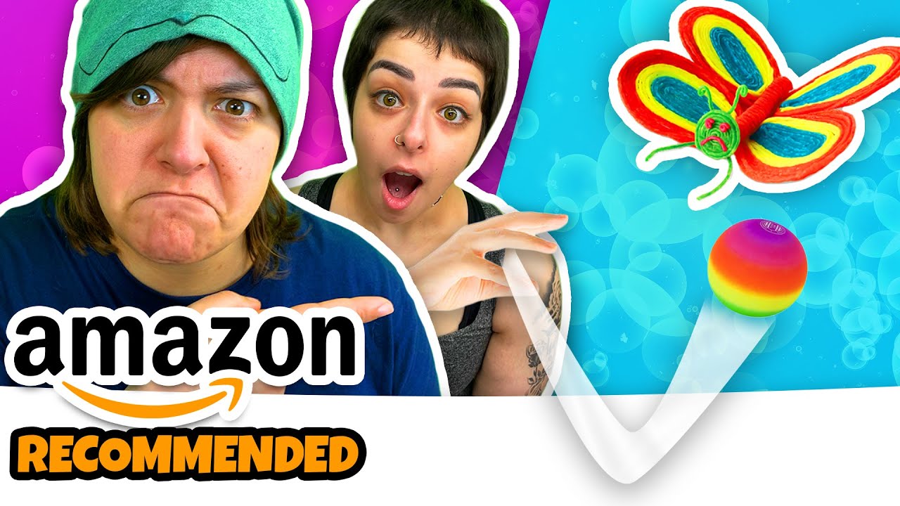 Cash OR Trash? Testing 3 Craft Kits Amazon Recommended Bouncy Ball DIY