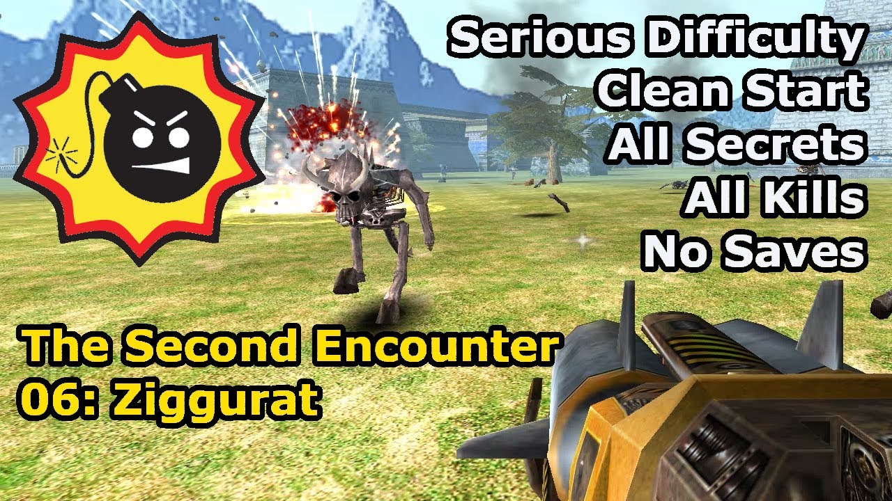 Serious Sam: The Second Encounter - 06: Ziggurat (Serious 100%)