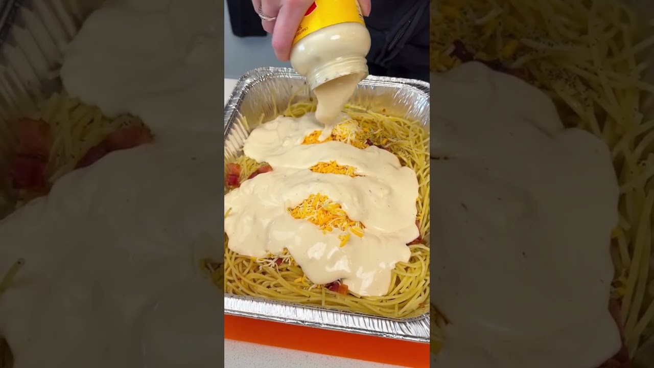 You’ve never had pasta like this before!I make a creamy teriyaki pasta for dinner!