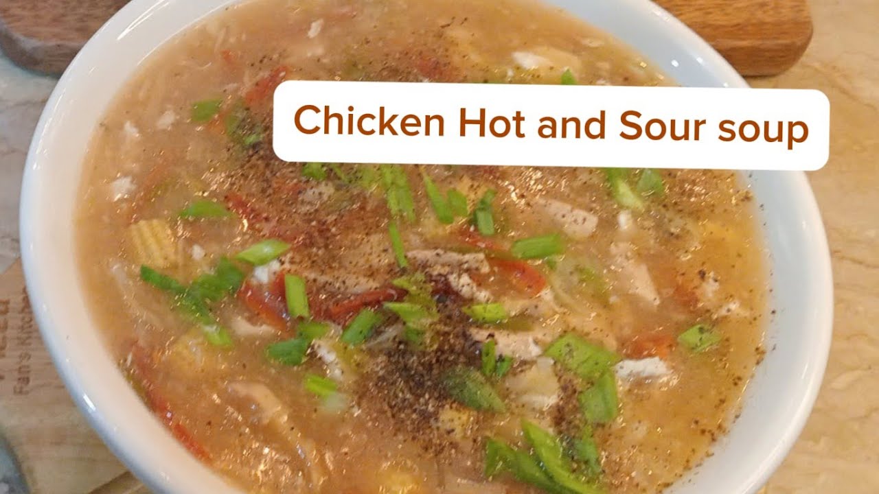 Restaurant style Hot and Sour Soup|How to make Chicken Hot and Sour soup|Chicken Vegetable soup|