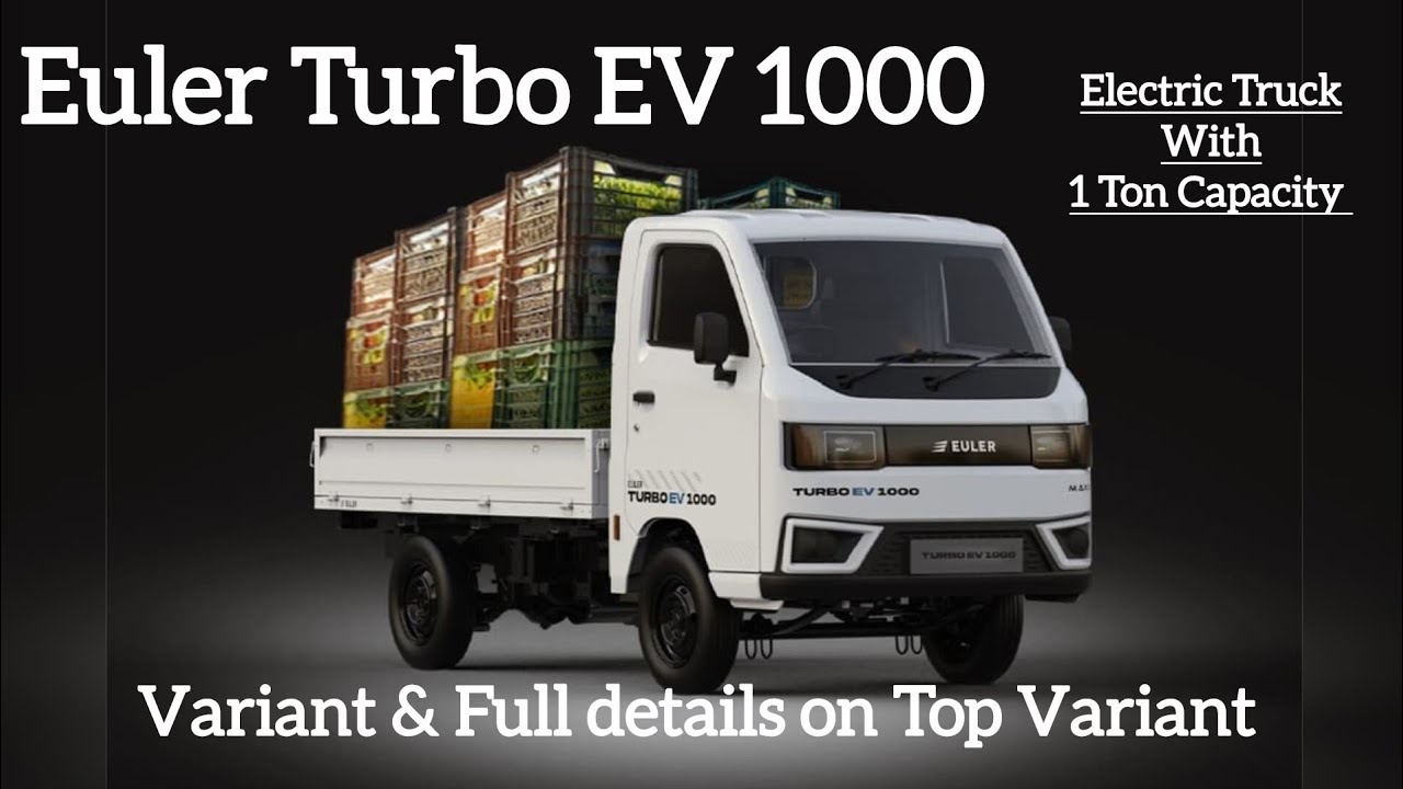 Euler Turbo EV 1000 | सभी वेरिएंट्स और टॉप मॉडल की पूरी जानकारी | On Road Price Indore 2025