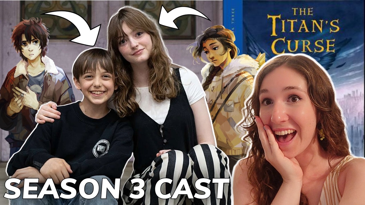 NICO AND BIANCA DI ANGELO HAVE BEEN CAST || Comic Con Official Season 3 Announcement