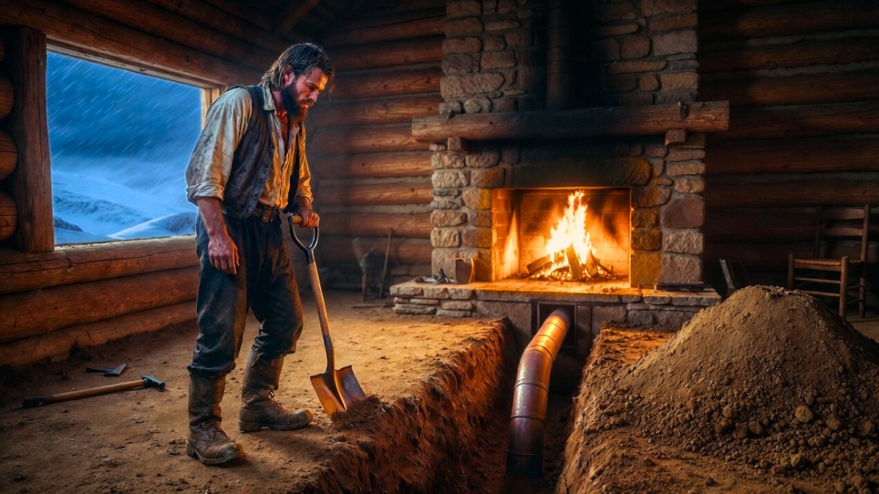 They Laughed When He Duggout a Cave-Like Chimney System—They Regretted When Freezing Blizzard Hit