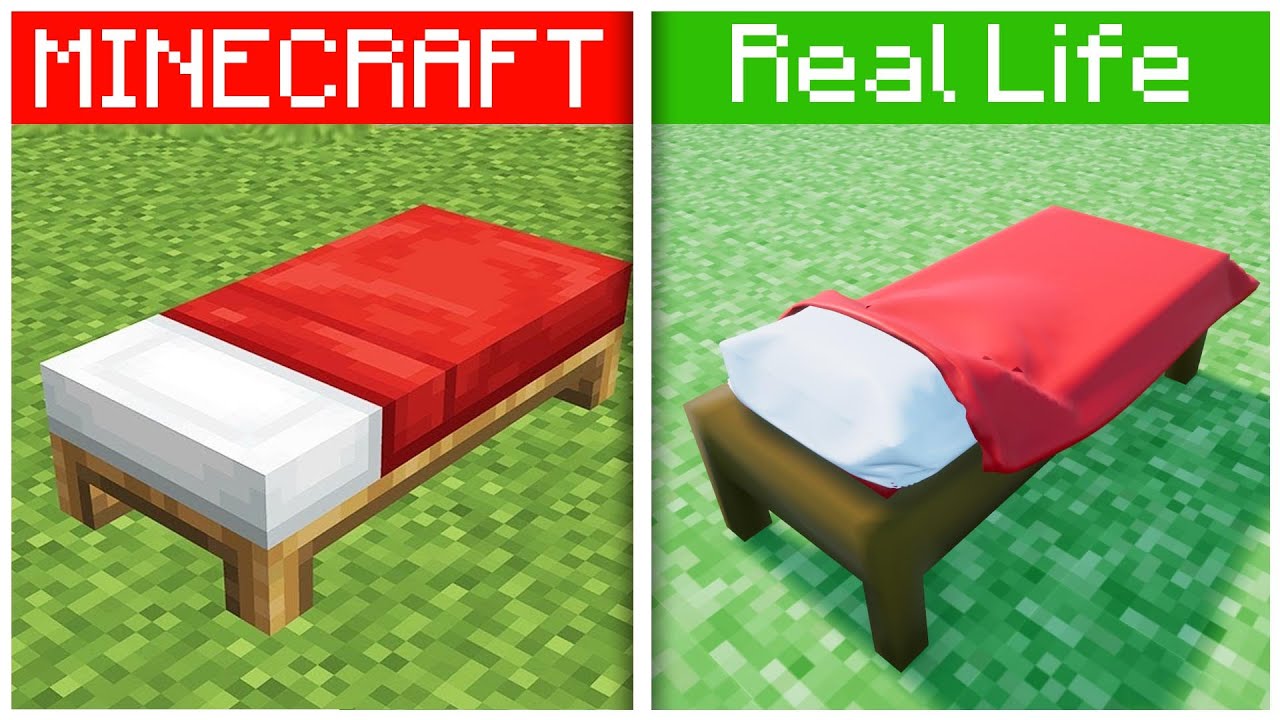 Minecraft vs Real Life | Realistic Animals | texture pack
