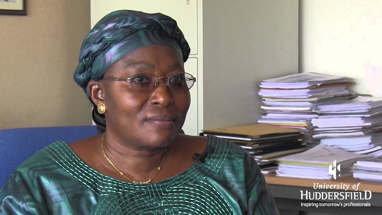 The Honourable Fatou Lamin Faye and her work in education in The Gambia - Uni of Huddersfield
