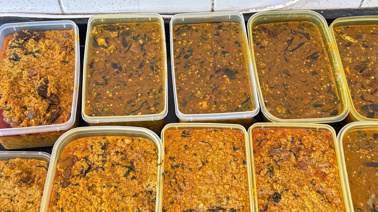 4AM CHAOTIC BULK COOKING FOR MY NIGERIAN FAMILY| OGBONO SOUP RECIPE| STORAGE TIPS. 
