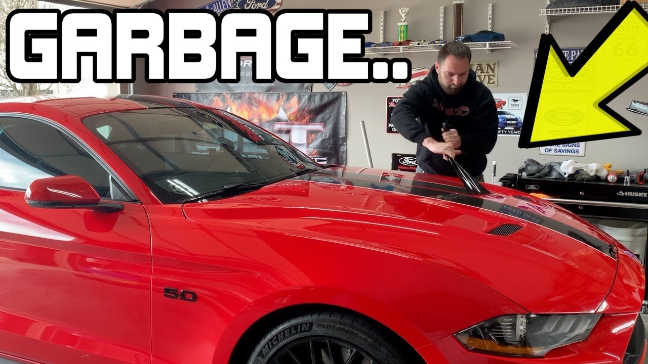 REMOVING my new Racing Stripes ALREADY off my 2019 Mustang GT- WHY I HAD TO DO IT.....