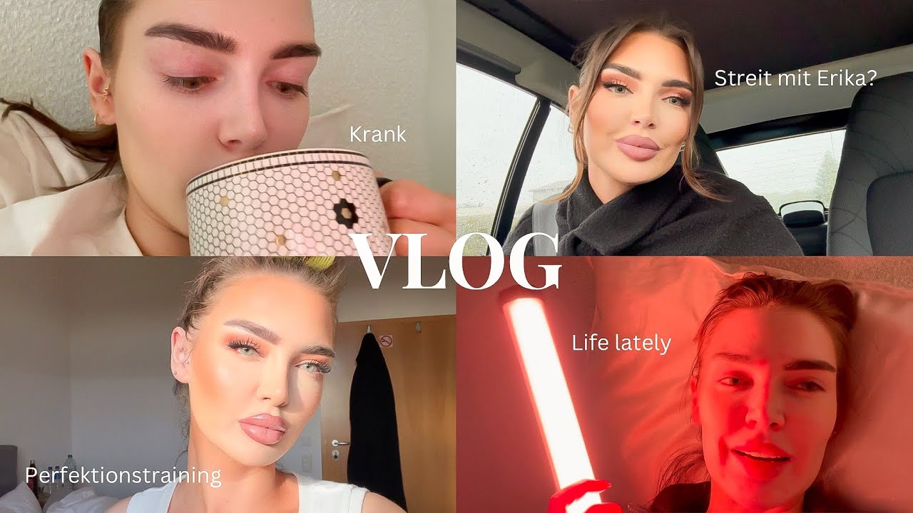 Habe ich Streit mit @Erika ? Krank zu meiner Perfektions Schulung - XXL Vlog