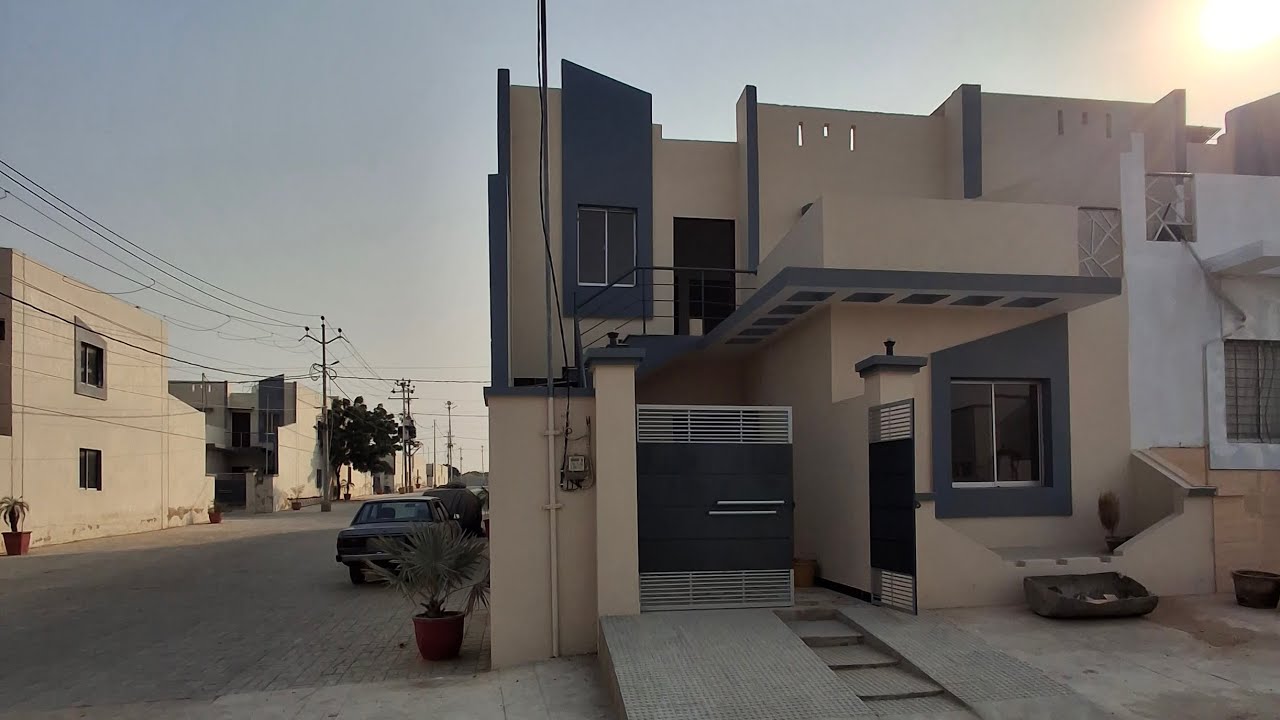 120 Sq Yards Corner One Unit Luxury Villa | 4 Bed DD | KDA LEASED | 03152128290 | Surjani Town |