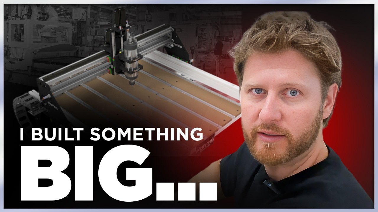 This CNC Machine Just Took Over My Workshop…
