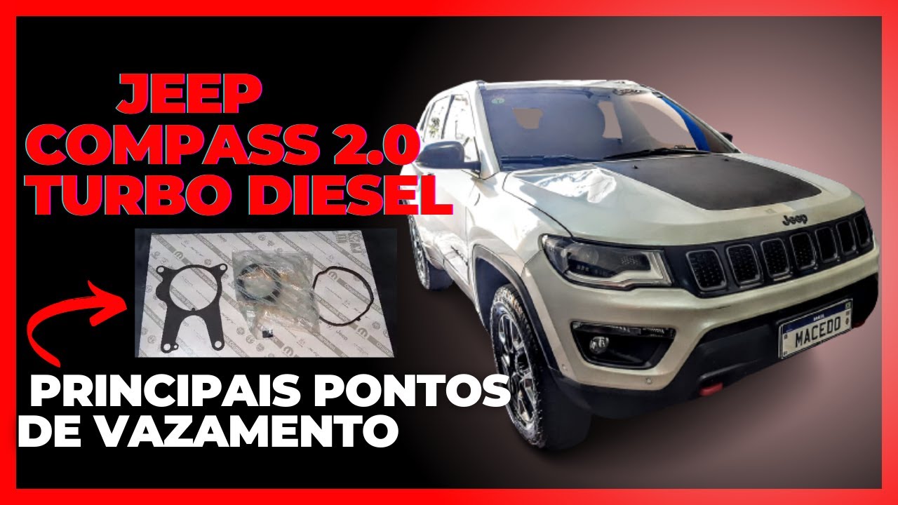 🚨[ATUALIZADO] Dica dos principais pontos de vazamento de óleo Jeep Compass.