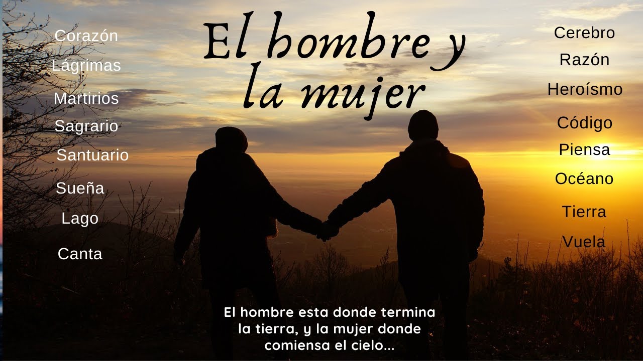 Poema: El hombre y la mujer