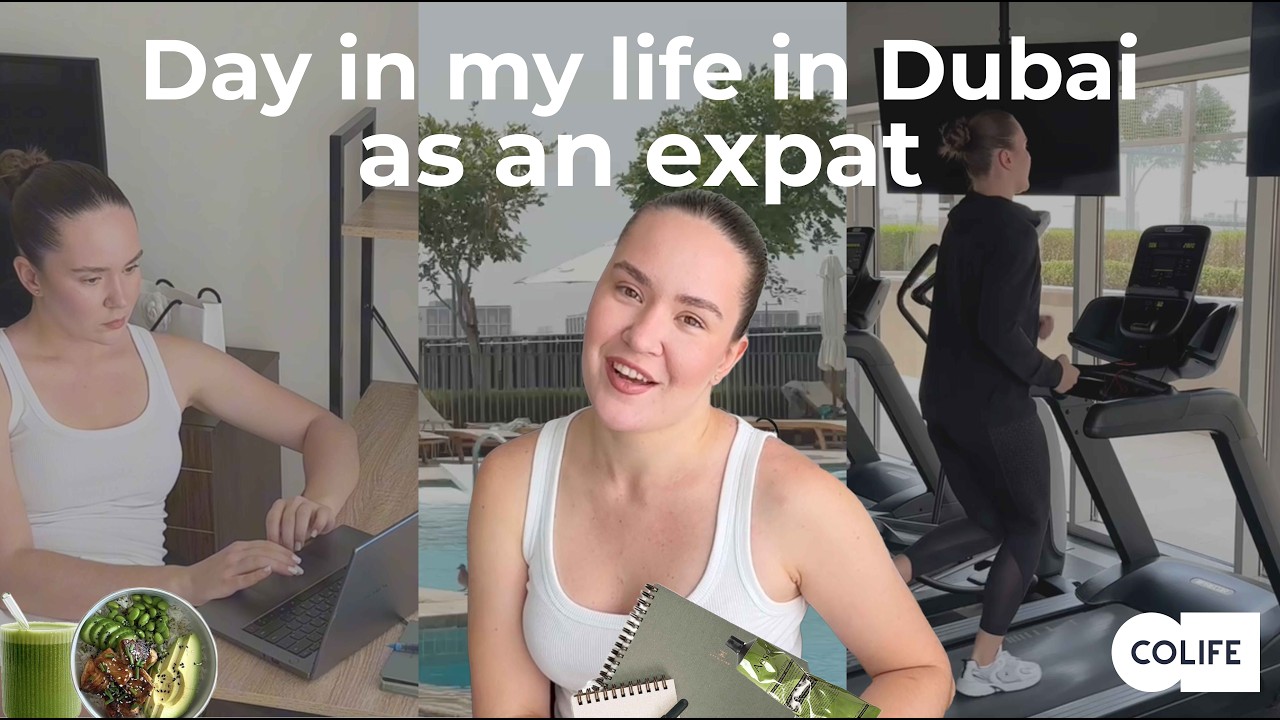 Work & life in Dubai | A day in my life working 9-5,  productive vlog