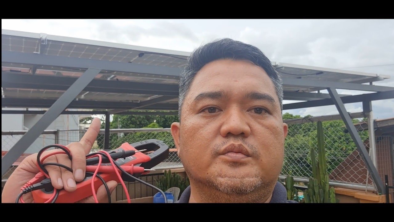 Tubular Frame for Solar. 5kW Solar Deye Hybrid Las Pinas without battery first