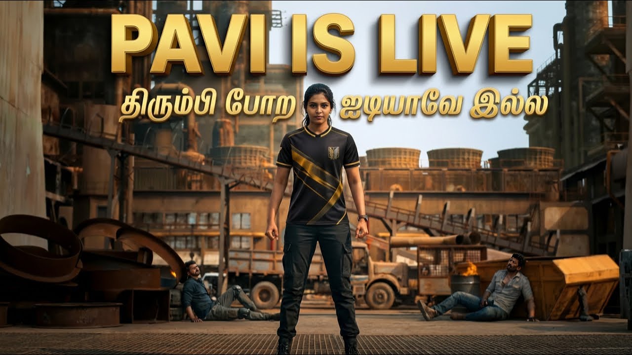 🔥திரும்பி போற ஐடியாவே இல்ல 🔥| 💖BGMI LIVE | Tamil Girl Gamer | PUBG Live Tamil #paviislive #scesports