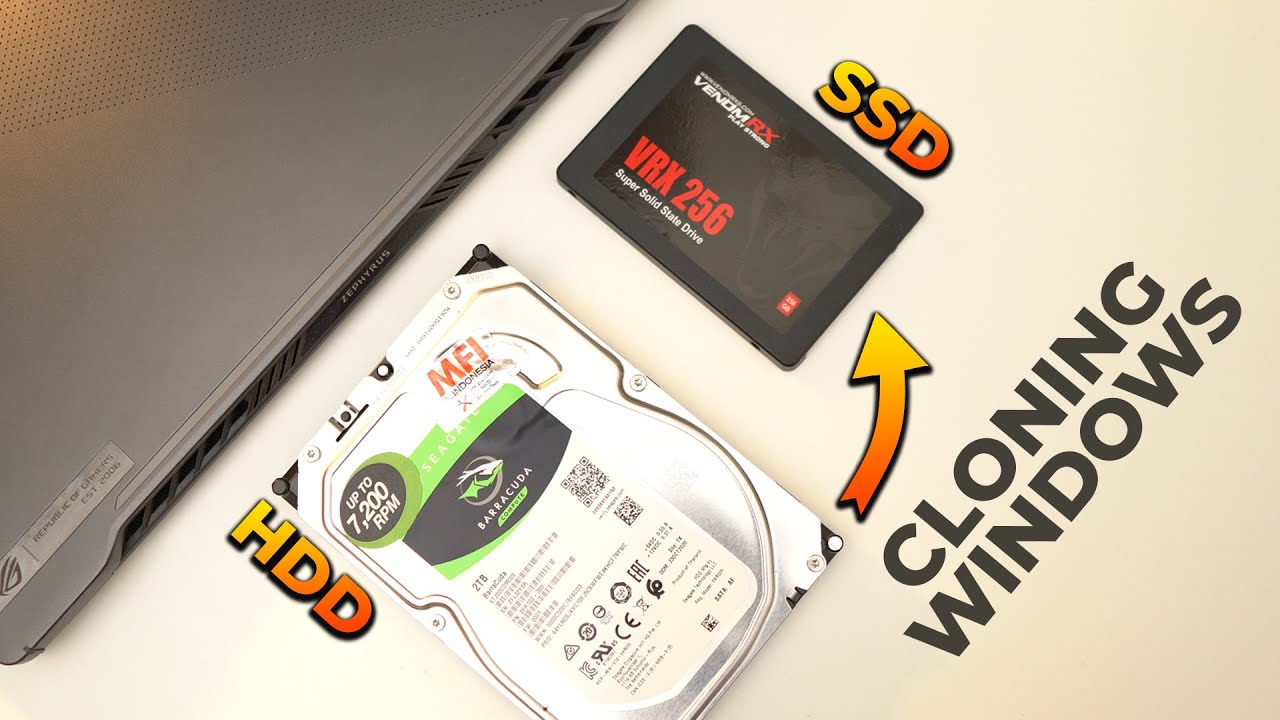 GANTI HDD KE SSD! Begini Cara Cloning Windows Dari HDD ke SSD Dengan Mudah