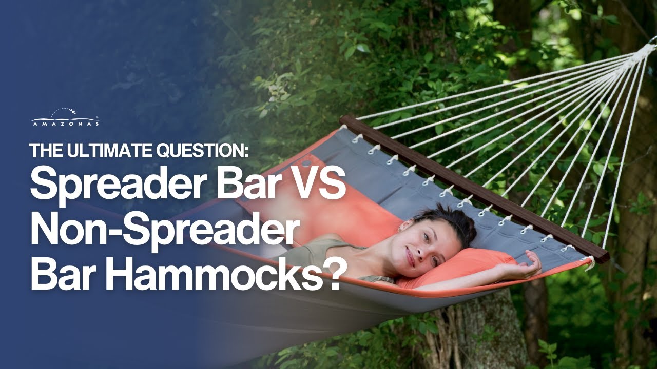 Spreader Bar v Non-Spreader Bar Hammocks: What's the Difference
