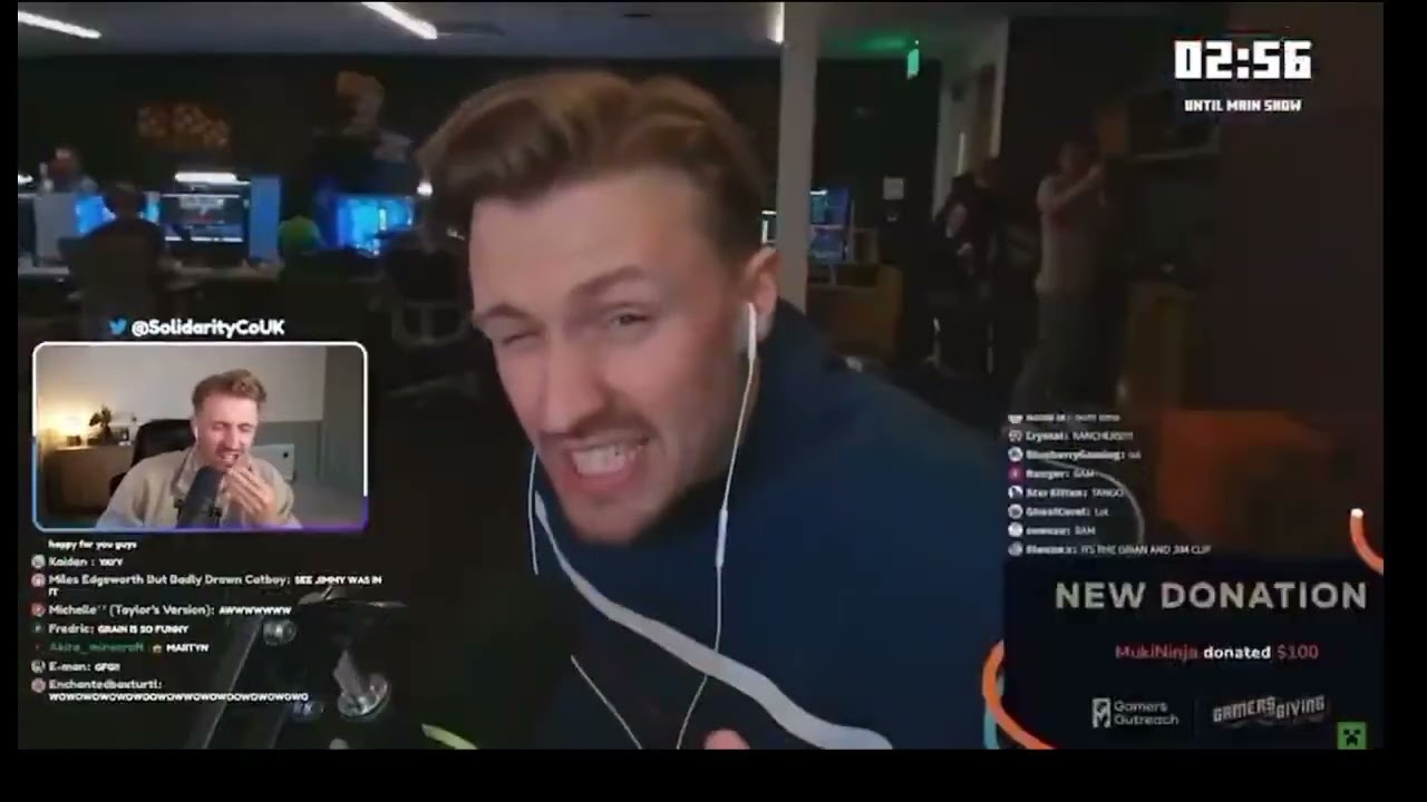 @SolidarityGaming and @Grian react to hermitcraft SMP X Gamers outreach at Minecraft Live Fall 2025