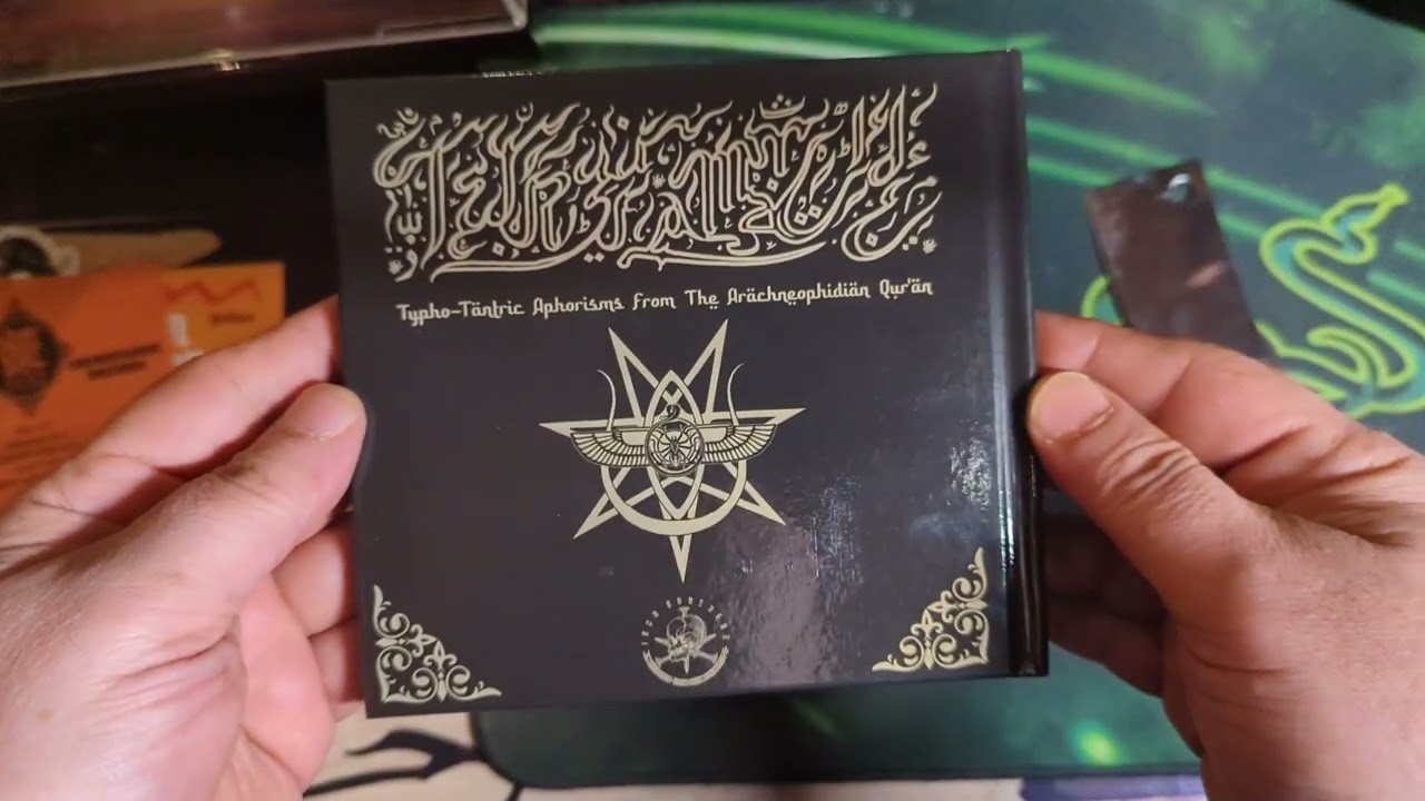 Tetragrammacide - Typho-Tantric Aphorisms From The Arachneophidian Qur'An 2023 CD