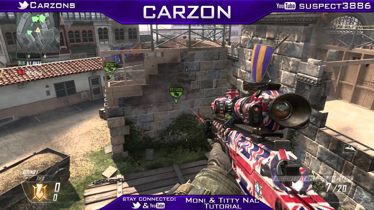 Carzon: Moni Nac & Titty Nac Black Ops 2 Trickshot Tutorial
