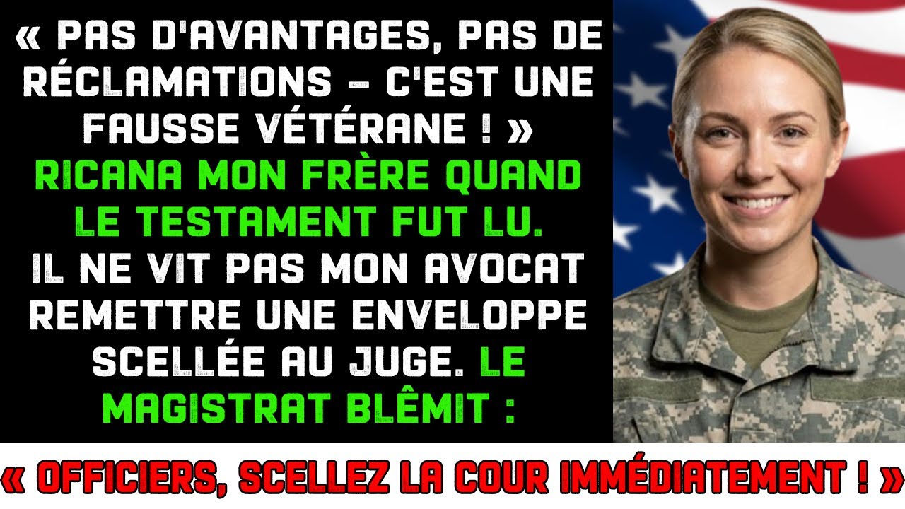 Mon Frère S’est Moqué De Mon Service Au Tribunal… Jusqu’à L’Ordre Du Juge Qui A Tout Changé !