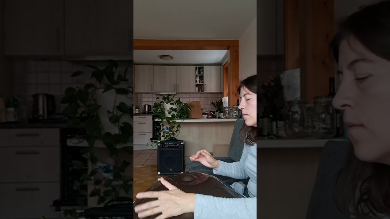 rainy day meditation - handpan meditation music - relax - inner peace -  played by Antonia Schaub 