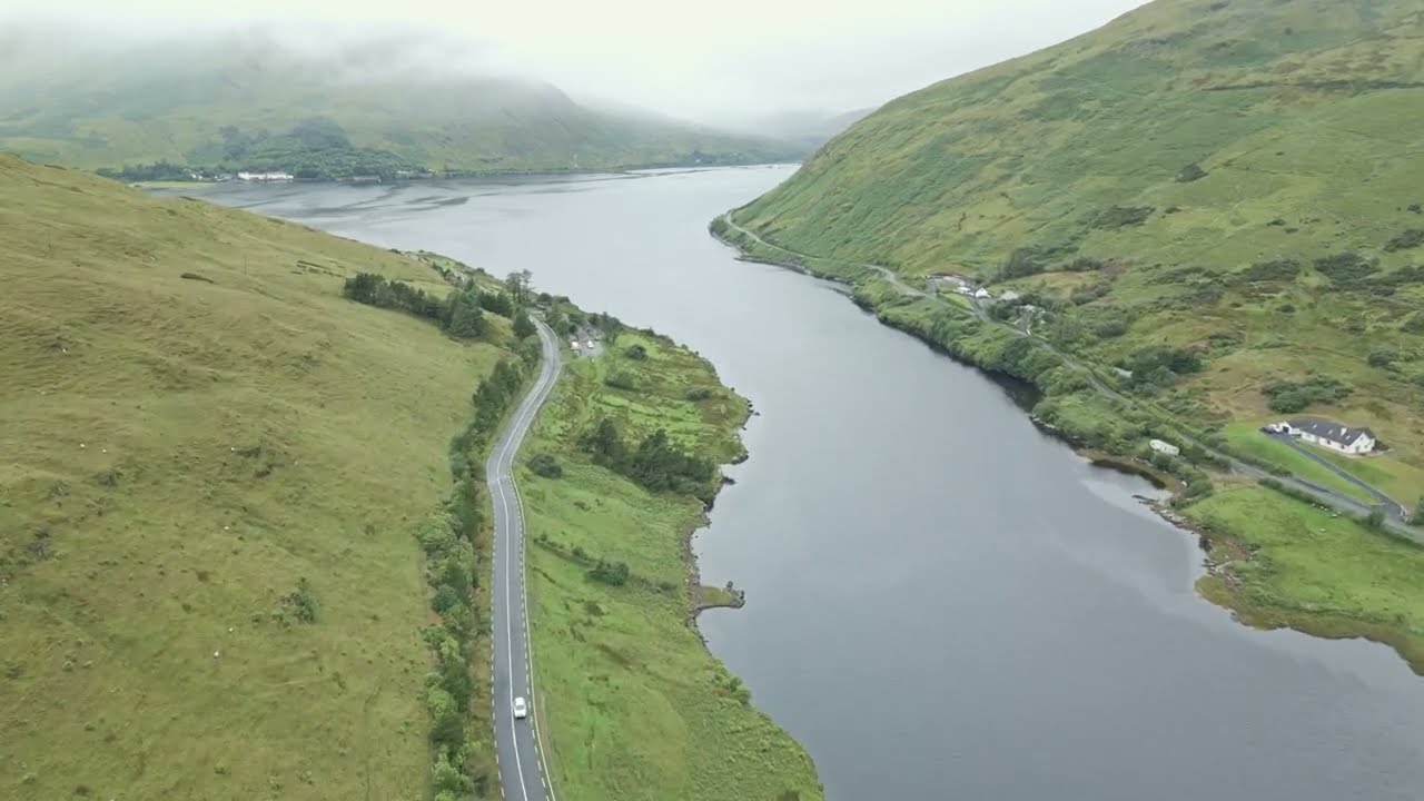 GALWAY IRELAND Coast by Drone  - 4k Cinematic Video, IRELAND Part 1 #ireland #galway