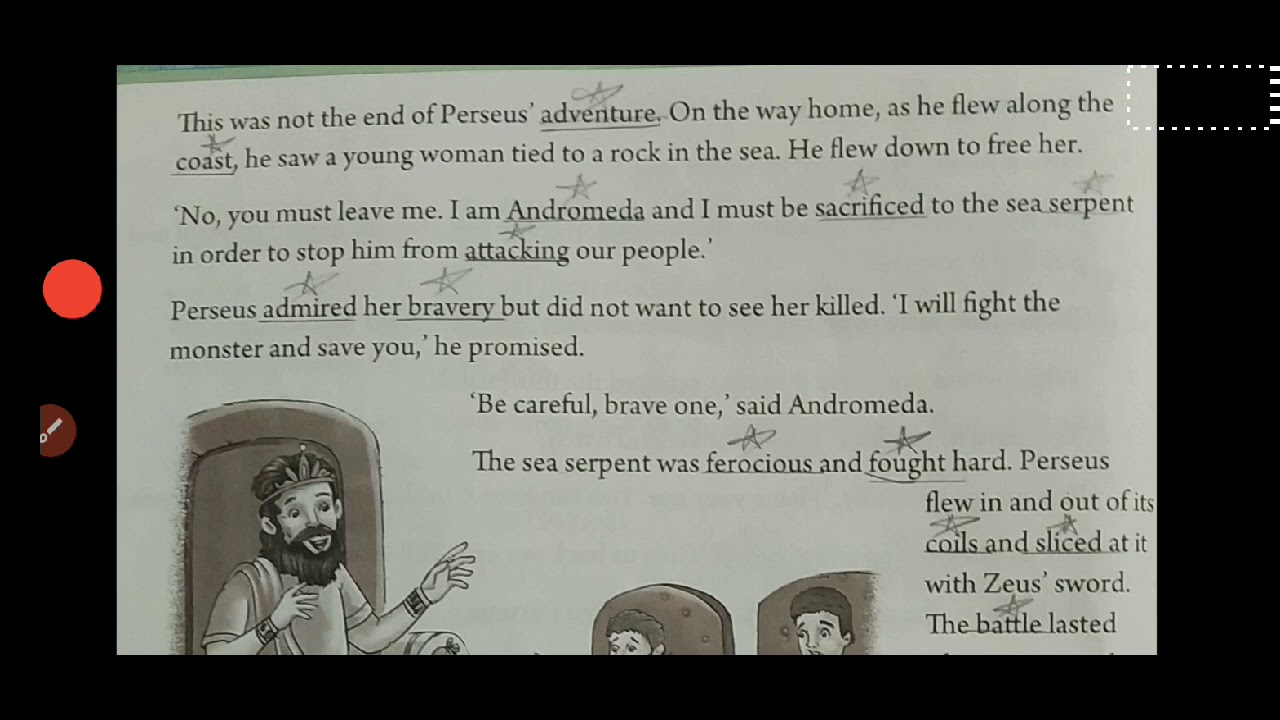 Class 5 Perseus And The Gorgon in Hindi Part 2 New Oxford Modern English Book