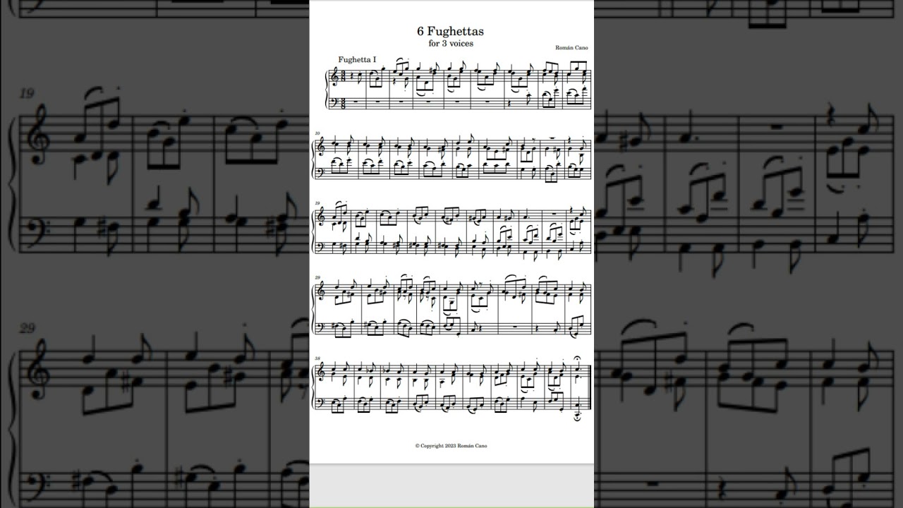 Fughetta 1 (Orchestral Arrangement using Muse Sounds) #fugue #counterpoint #musescore4