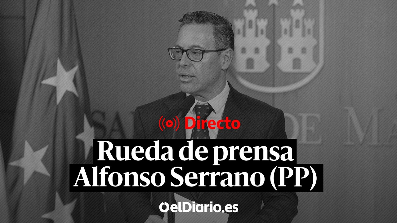 🔴 DIRECTO | Rueda de prensa de Alfonso Serrano (PP)