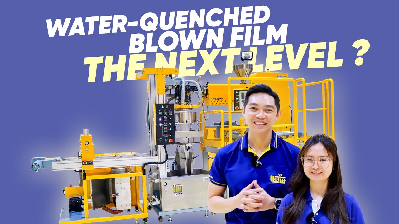 Discover the Power of the Labtech Water-Quenched Blown Film Line!