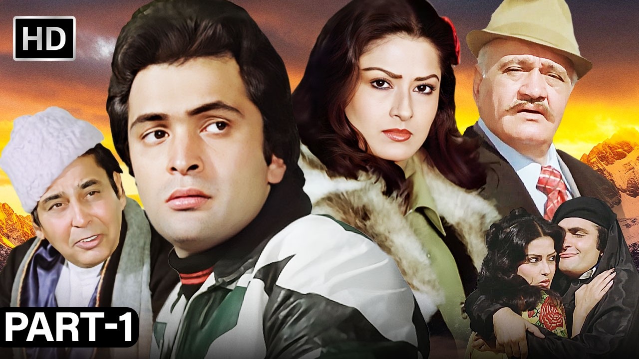 ROMANTIC HINDI MOVIES - Do Premee Full Hindi Movie Part 1 - Rishi Kapoor, Moushumi Chatterjee - HD