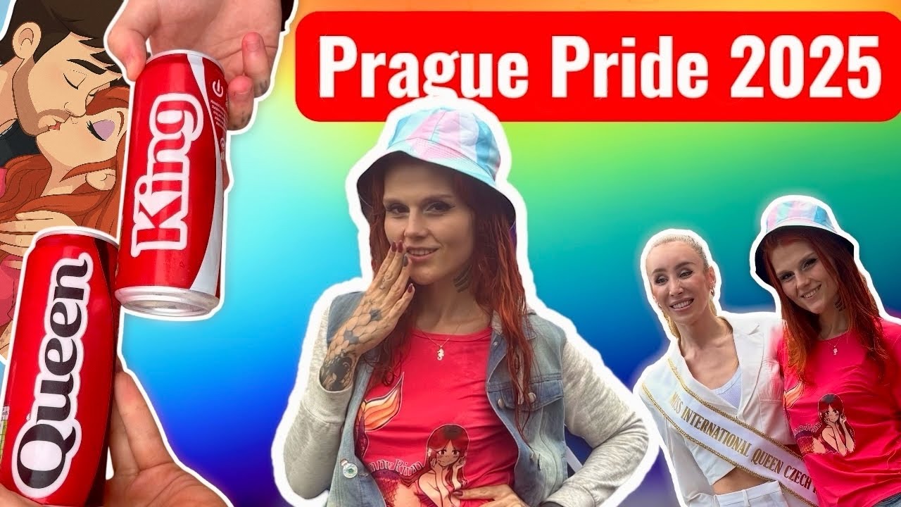 Jedeme na PRIDE! | Prague Pride pochod 2025 | Jenny Rinn