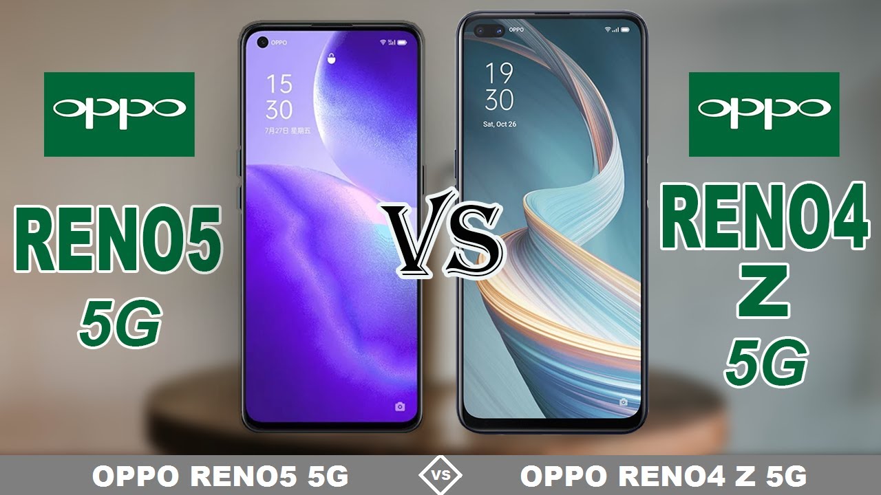 OPPO RENO5 5G vs OPPO RENO4 Z 5G || Full Specs Comparison